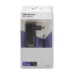Zasilacz sieciowy Qoltec wtyczkowy 27W | 9V | 3A | 5.5*2.5