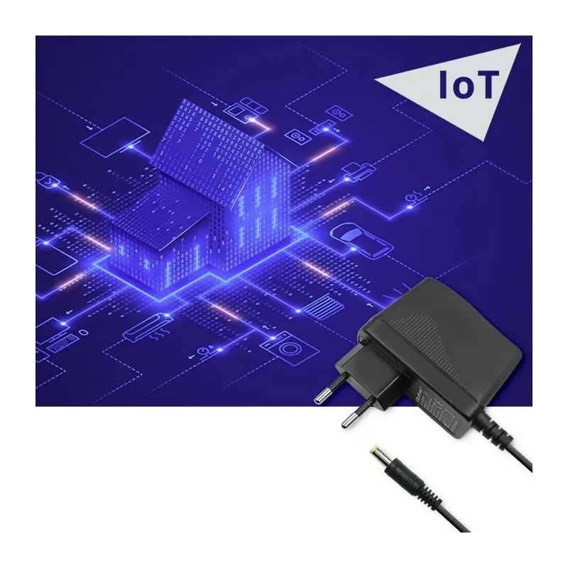 Zasilacz wtyczkowy Qoltec 24W | 12V | 2A | 5.5*2.5