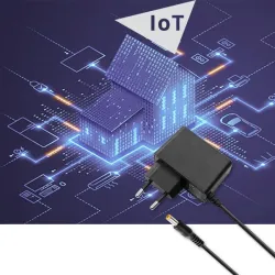 Zasilacz sieciowy Qoltec wtyczkowy 12W | 12V | 1A | 5.5*2.5