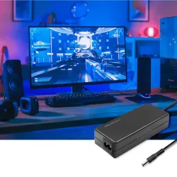 Zasilacz desktopowy Qoltec 60W | 12V | 5A | 5.5*2.5 | +kabel zasilający