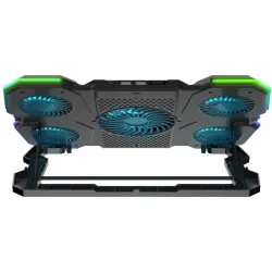 Podstawka chłodząca Rampage AD-RC14 X-RANGER pod laptop 9-17" RGB