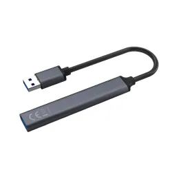 Hub USB SAVIO AK-70 USB-A - 3 x USB-A 2.0, 1 x USB-A 3.0 | PartsPC.pl