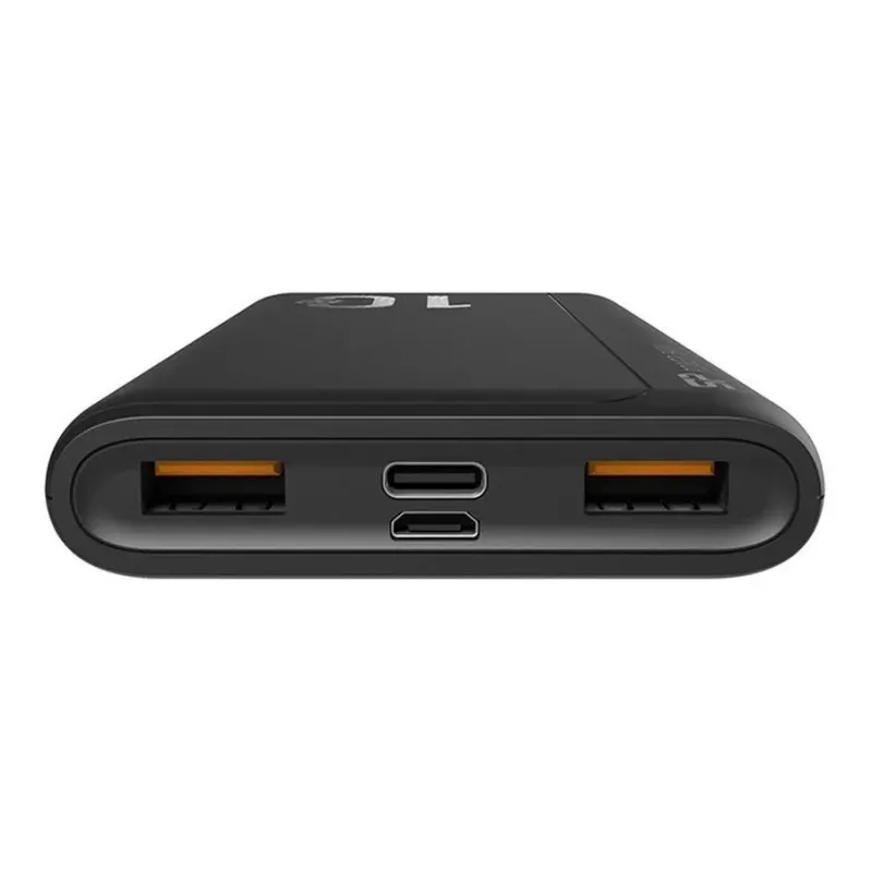 Powerbank Silicon Power QP15 10000mAh QC3.0+PD 1x USB-C, 2x USB-A czarny