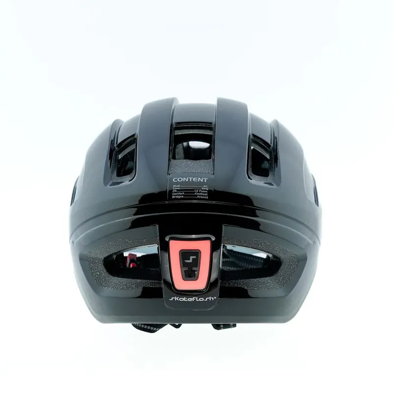 Kask rowerowy SkateFlash Atomic Black
