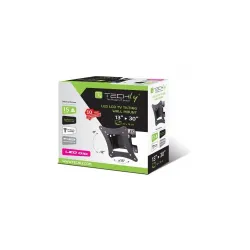 Uchwyt ścienny LCD/LED Techly 13"-30", 15kg, uchylny, czarny