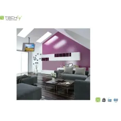 Uchwyt sufitowy Techly 23"-42", 50kg regulowany