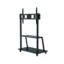 Stojak mobilny Techly 55"-100", 150kg z półką | PartsPC.pl