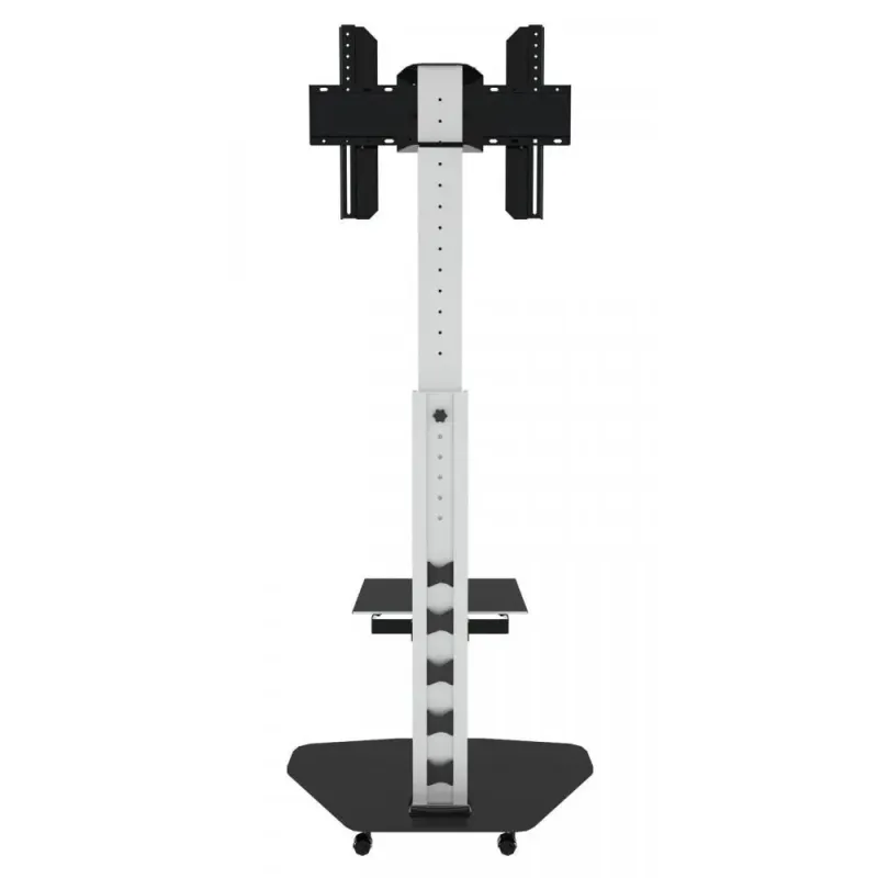 Stojak mobilny Techly 37"-70", 40kg z półką