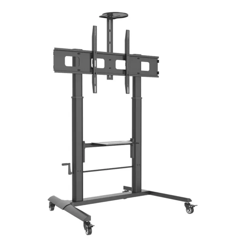 Stojak mobilny Techly do tablicy interaktywnej 52"-110", 120kg z półką