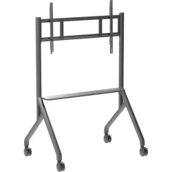 Stojak mobilny Techly TV 55-86" do 80kg regulowany półka AV