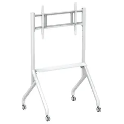 Stojak mobilny Techly TV 65-100" do 100kg regulowany półka AV