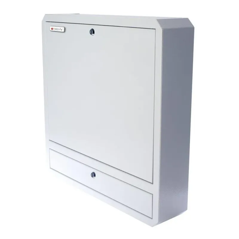 Szafka przeciw kradzieżowa Techly do notebooka (do 19") ścienna, biała