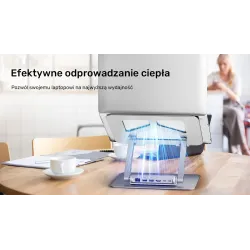 Podstawka pod laptop UNITEK D1109A HUB USB-C, HDMI, 4K, PD 100W