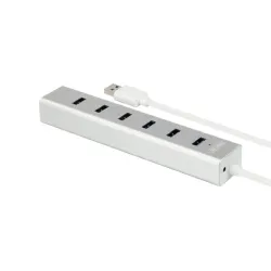 Hub USB Unitek Y-3090 7x USB 3.0 z zasilaczem | PartsPC.pl