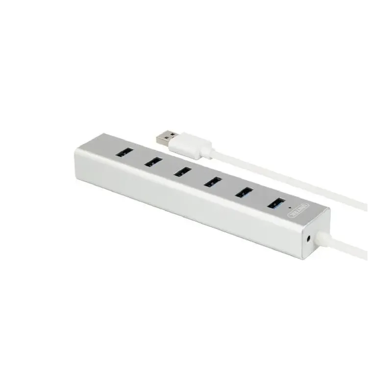 Hub USB Unitek Y-3090 7x USB 3.0 z zasilaczem | PartsPC.pl
