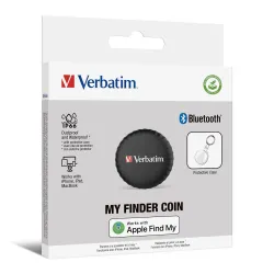 Lokalizator Verbatim My Finder Coin MYFC-01B Bluetooth NFC do Apple czarny