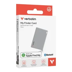 Lokalizator Verbatim My Finder Card MYFCR-01S Bluetooth NFC do Apple