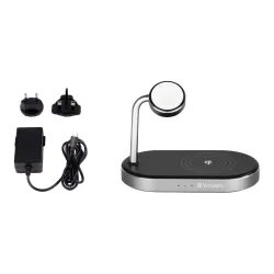 Podstawka ładująca Verbatim WCS-02 3w1 Apple Watch iPhone