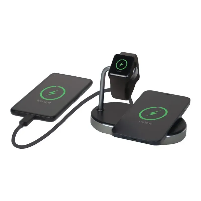 Podstawka ładująca Verbatim WCS-02 3w1 Apple Watch iPhone