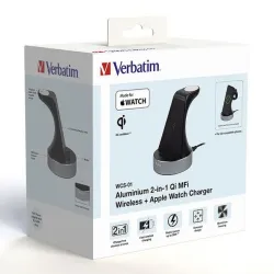 Podstawka ładująca Verbatim WCS-01 2w1 Apple Watch iPhone