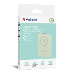 Powerbank Verbatim Charge 'n' Go Magnetic Wireless 5000mAh USB-C PD 3.0