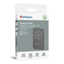 Powerbank Verbatim Charge 'n' Go Magnetic Wireless 10000mAh USB-C PD 3.0