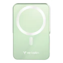 Powerbank Verbatim Charge 'n' Go Magnetic Wireless with Stand 10000mAh