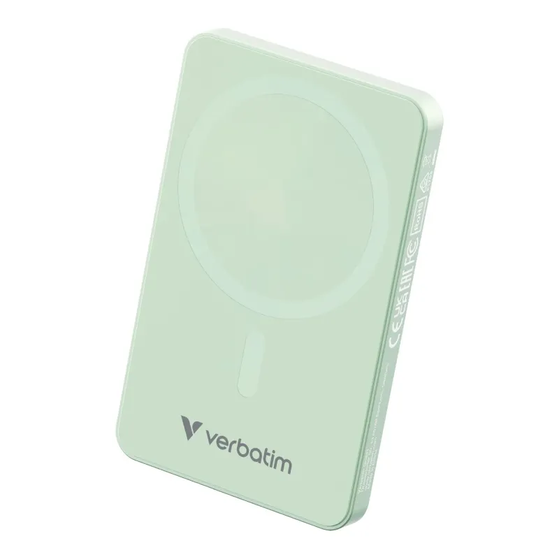 Powerbank Verbatim Charge 'n' Go Essentials Magnetic Wireless 5000mAh USB-C