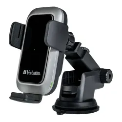 Uchwyt samochodowy Verbatim FWC-03 Pro Qi grawitacyjny z ładowarką
