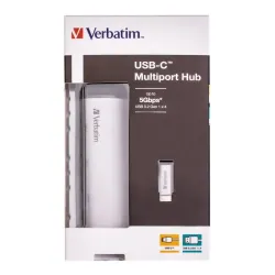 Hub USB Verbatim Multi Port 4x USB 3.0 1x USB-C