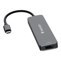Hub USB Verbatim Multi Port Essentials USB-C PD, USB-A 3.0, USB-A 2.0,