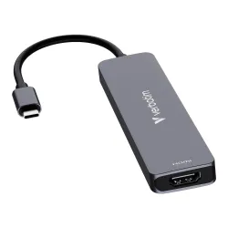 Hub USB Verbatim Multi Port Essentials USB-C PD, USB-C, 2xUSB-A 3.0, HDMI,