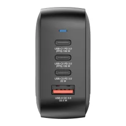 Ładowarka sieciowa Verbatim Mini GaN 100W 3xUSB-C PD 1xUSB-A QC 3.0
