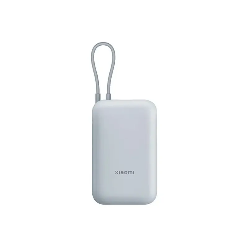 Powerbank Xiaomi 22,5W 10000mAh 2xUSB-C 1xUSB-A wbudowany kabel Ice Blue