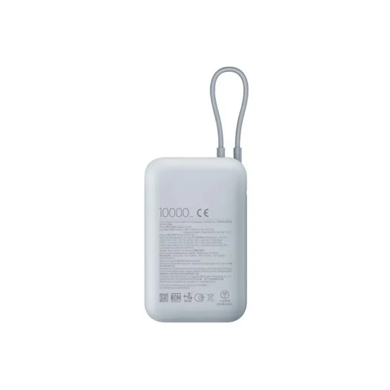 Powerbank Xiaomi 22,5W 10000mAh 2xUSB-C 1xUSB-A wbudowany kabel Ice Blue