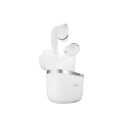 Słuchawki z mikrofonem Audictus Dopamine ANC TWS bezprzewodowe białe z