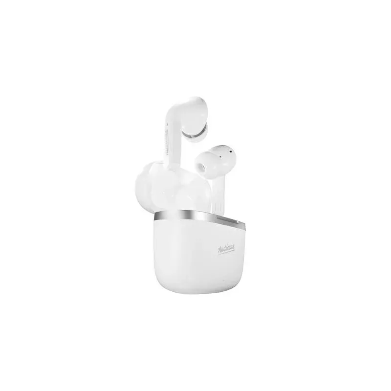 Słuchawki z mikrofonem Audictus Dopamine ANC TWS bezprzewodowe białe z