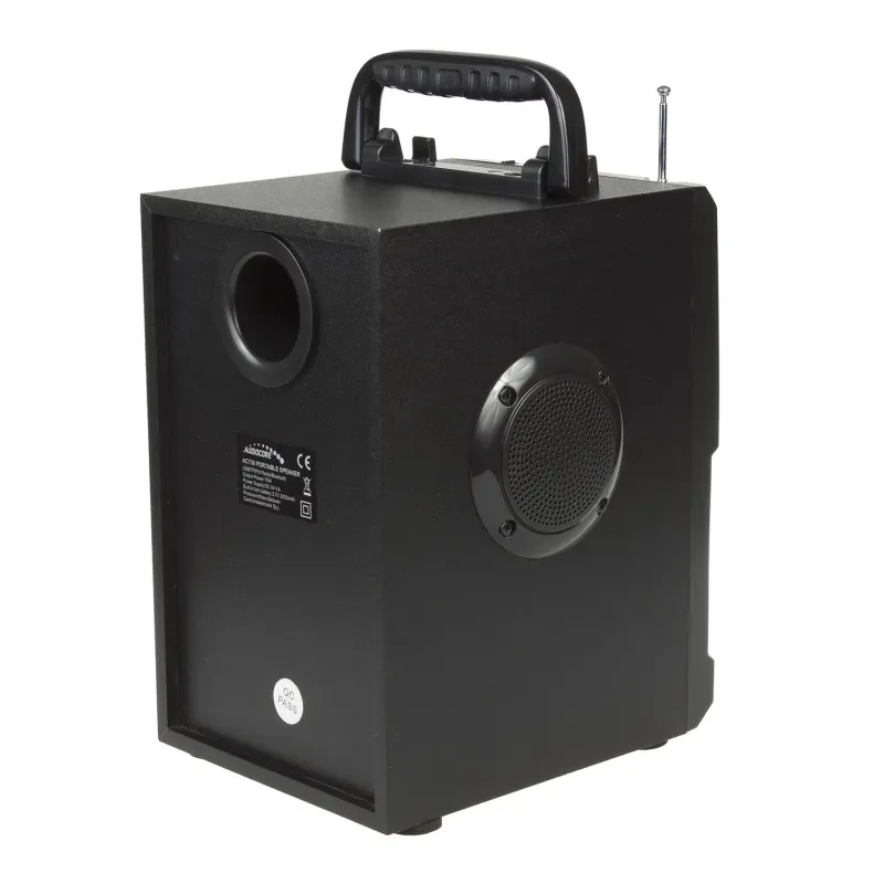 Głośnik przenośny bluetooth Audiocore AC730 radio FM, wejście kart SD/MMC,