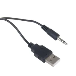 Głośniki Audiocore AC835 komputerowe 6W USB minijack czarne LED