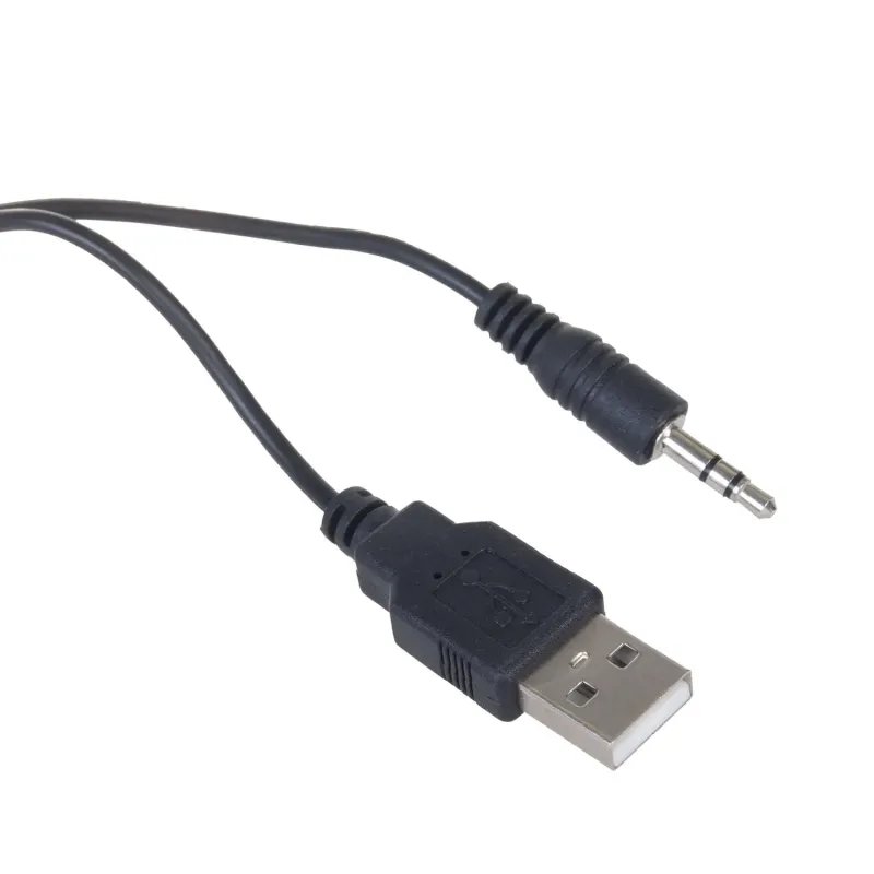Głośniki Audiocore AC835 komputerowe 6W USB minijack czarne LED