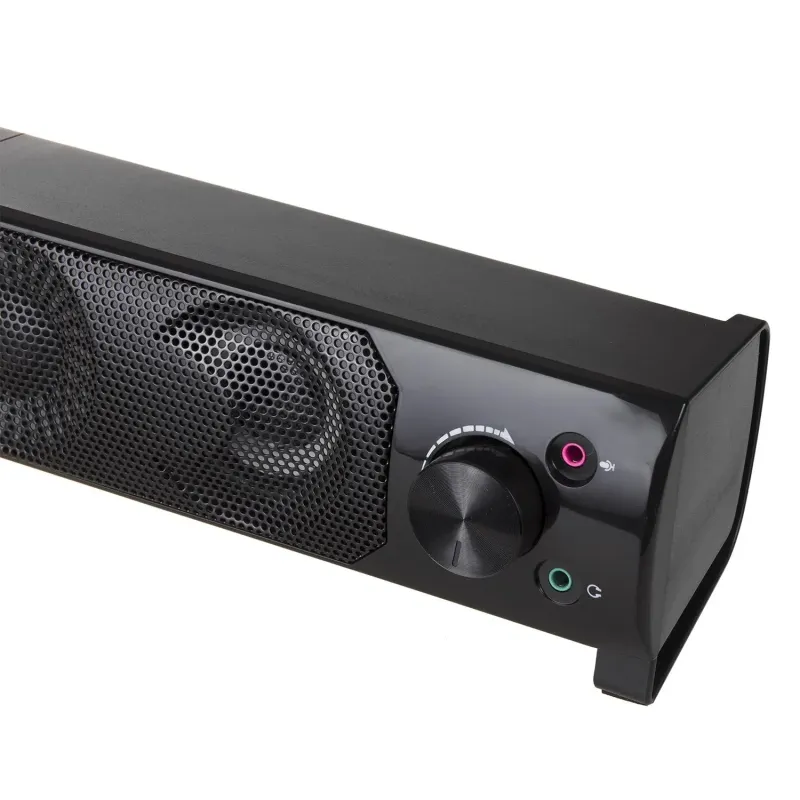 Głośniki komputerowe soundbar Audiocore AC955 3Wx2, LED, USB 5v, wejście