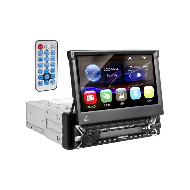 Radioodtwarzacz Audiocore AC9100 LCD 7" wysuwany dotykowy panel 1080P MP5