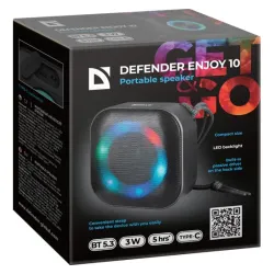 Głośnik Defender Enjoy 10 Bluetooth 3W BT/LED