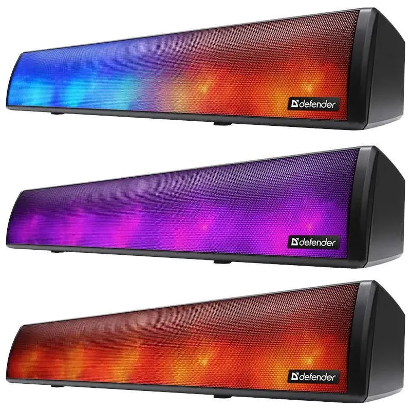 Głośnik Defender Z8 Soundbar 10W USB Bluetooth LED Podświetlany RGB