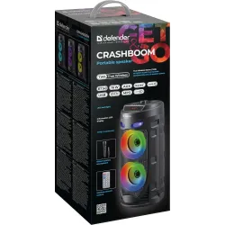 Głośnik Defender CRASHBOOM Bluetooth 16W MP3/FM/SD/USB/AUX/TWS/LED/MIC/LCD