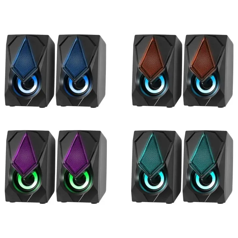 Głośniki Defender SOLAR 1 2.0 6W USB podświetlenie LED