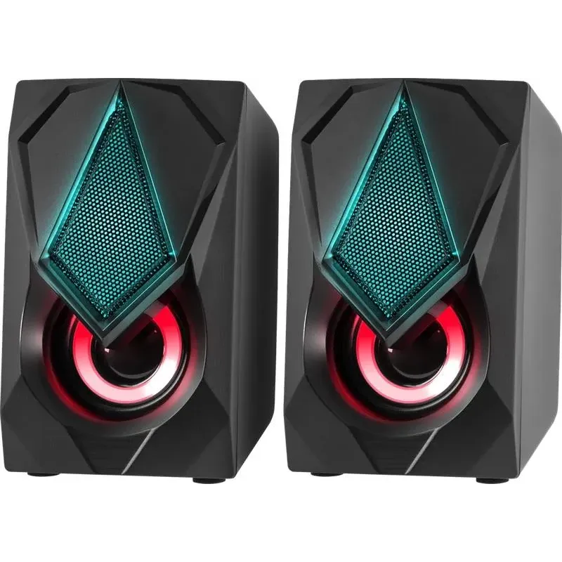 Głośniki Defender SOLAR 1 2.0 6W USB podświetlenie LED