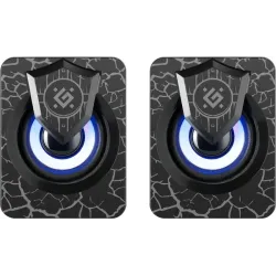 Głośniki Defender ONYX 2.0 6W USB podświetlenie LED