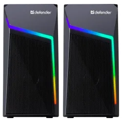Głośniki Defender STELLAR 2.0 6W USB podświetlenie LED RGB