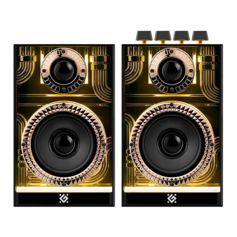 Głośniki Defender FUTURO 2.0 20W Bluetooth USB podświetlenie RGB MP3